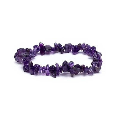 Amethyst bracelet chips